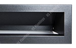 AMSTAL Krbová mřížka OTEVŘENÁ 80x6 cm, bílá Parkanex AMSTAL Krbová mřížka OTEVŘENÁ 80x6 cm, bílá Parkanex