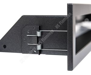 AMSTAL Krbová mřížka OTEVŘENÁ rohová pravá 60x40x6 cm, grafit Parkanex AMSTAL Krbová mřížka OTEVŘENÁ rohová pravá 60x40x6 cm, grafit Parkanex