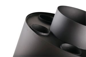 AMETALTOP Teplovzdušný výměník 130 mm velký, 1,5 mm