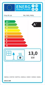 Krbová kamna PRITY PM3L TV