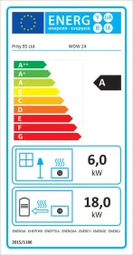 Krbová kamna s teplovodním výměníkem PRITY WD W24