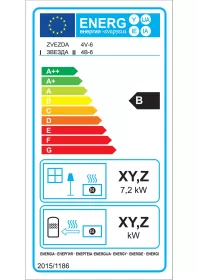 Krbová kamna ZVEZDA 4 V6