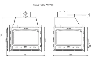 Krbová vložka PRITY 3C