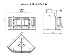 Krbová vložka PRITY A TC