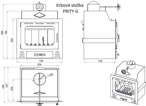 Krbová vložka PRITY G