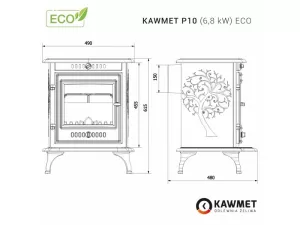 Kawmet P10 ECO - kamna litinová