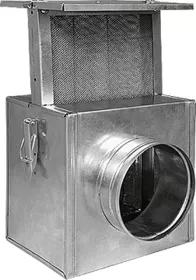 AMSTAL Filtr k ventilátoru / do rozvodů teplého vzduchu 150 mm