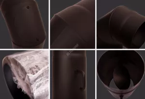 AMETALTOP Žaluzie na kouřovod 150 mm/6/1,5 mm