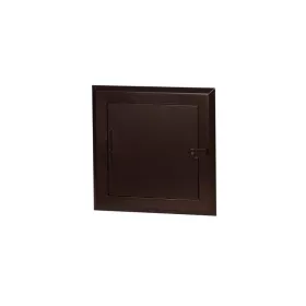 NORDFLAM Komínová dvířka vybírací BASIC 140x140 mm, hnědá