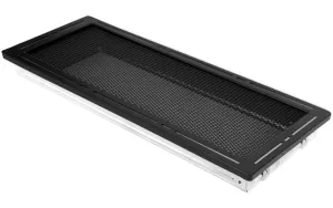 AMSTAL Krbová mřížka 16x45 cm, TREND černý mat