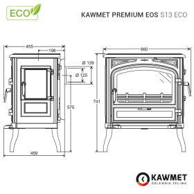 Kawmet EOS - kamna litinová