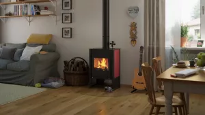 HS FLAMINGO Krbová kamna FLAMINGO ® KUALA červená
