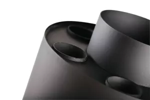 AMETALTOP Teplovzdušný výměník 130 mm velký, 1,5 mm