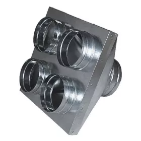 AMSTAL Rozbočovací skříňka 150/4x125 mm (raketa), pozink Parkanex