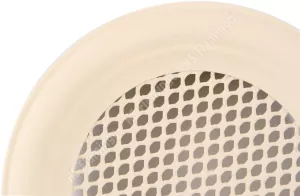 AMSTAL Krbová mřížka KULATÁ 160 mm slonová kost Parkanex