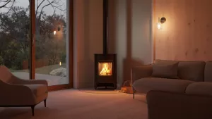 HS FLAMINGO Krbová kamna MASTERFLAMME ® Piccolo I, černá