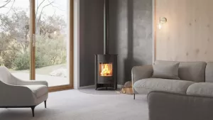 HS FLAMINGO Krbová kamna MASTERFLAMME ® Piccolo I, černá