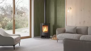 HS FLAMINGO Krbová kamna MASTERFLAMME ® Piccolo I, černá