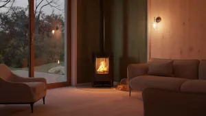 HS FLAMINGO Krbová kamna MASTERFLAMME ® Piccolo I, černá