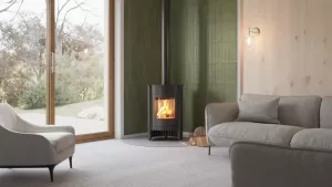 HS FLAMINGO Krbová kamna MASTERFLAMME ® Piccolo I, černá