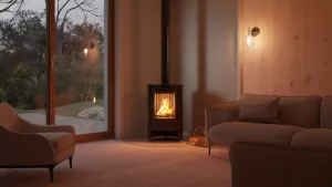 HS FLAMINGO Krbová kamna MASTERFLAMME ® Piccolo I, černá