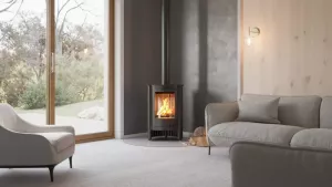 HS FLAMINGO Krbová kamna MASTERFLAMME ® Piccolo I, černá