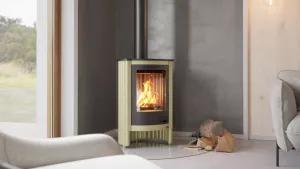 HS FLAMINGO Krbová kamna MASTERFLAMME ® Piccolo I, olivová