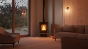 HS FLAMINGO Krbová kamna MASTERFLAMME ® Piccolo I, šedá