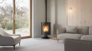 HS FLAMINGO Krbová kamna MASTERFLAMME ® Piccolo II, černá