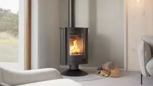 HS FLAMINGO Krbová kamna MASTERFLAMME ® Piccolo II, černá
