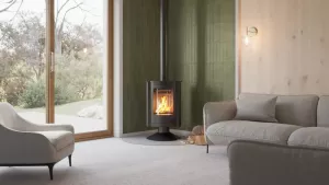 HS FLAMINGO Krbová kamna MASTERFLAMME ® Piccolo II, černá