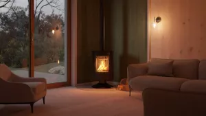 HS FLAMINGO Krbová kamna MASTERFLAMME ® Piccolo II, černá