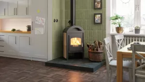 HS FLAMINGO Krbová kamna FLAMINGO ® MELAND dlažba Javor