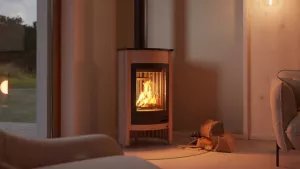HS FLAMINGO Krbová kamna MASTERFLAMME ® Medie I, krémová
