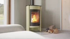 HS FLAMINGO Krbová kamna MASTERFLAMME ® Medie I, olivová