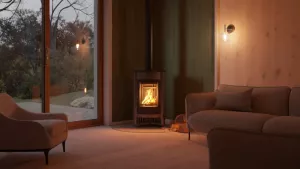 HS FLAMINGO Krbová kamna MASTERFLAMME ® Medie I, šedá