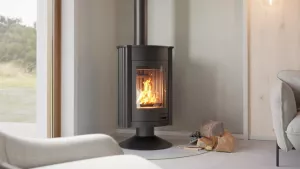 HS FLAMINGO Krbová kamna MASTERFLAMME ® Medie II, černá