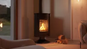 HS FLAMINGO Krbová kamna MASTERFLAMME ® Medie II, černá