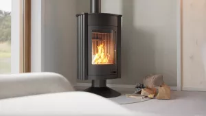 HS FLAMINGO Krbová kamna MASTERFLAMME ® Medie II, černá