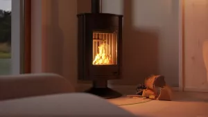 HS FLAMINGO Krbová kamna MASTERFLAMME ® Medie II, černá