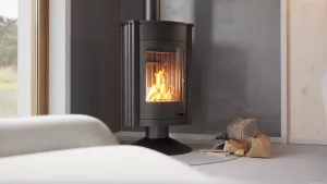 HS FLAMINGO Krbová kamna MASTERFLAMME ® Medie II, černá