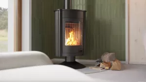 HS FLAMINGO Krbová kamna MASTERFLAMME ® Medie II, černá