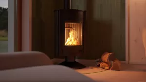 HS FLAMINGO Krbová kamna MASTERFLAMME ® Medie II, černá