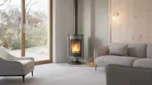 HS FLAMINGO Krbová kamna MASTERFLAMME ® Medie II, šedá