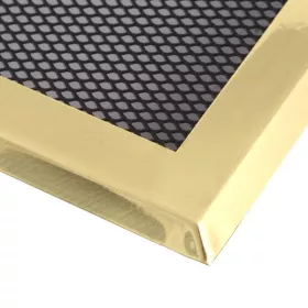 AMSTAL Krbová mřížka 10x20 cm, mosaz Parkanex AMSTAL Krbová mřížka 10x20 cm, mosaz Parkanex