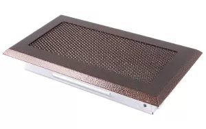 AMSTAL Krbová mřížka 10x20 cm, stará měď Parkanex AMSTAL Krbová mřížka 10x20 cm, stará měď Parkanex