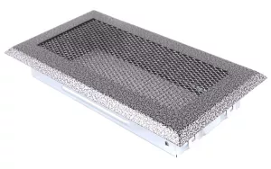 AMSTAL Krbová mřížka 10x20 cm, staré stříbro Parkanex AMSTAL Krbová mřížka 10x20 cm, staré stříbro Parkanex