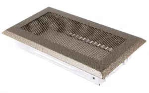AMSTAL Krbová mřížka 10x20 cm, staré zlato Parkanex AMSTAL Krbová mřížka 10x20 cm, staré zlato Parkanex