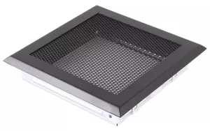 AMSTAL Krbová mřížka 16x16 cm, černá Parkanex