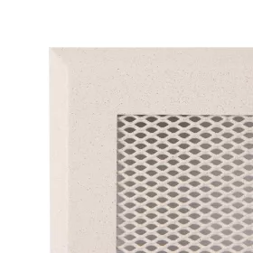 AMSTAL Krbová mřížka 16x16 cm, krémový brokát Parkanex AMSTAL Krbová mřížka 16x16 cm, krémový brokát Parkanex